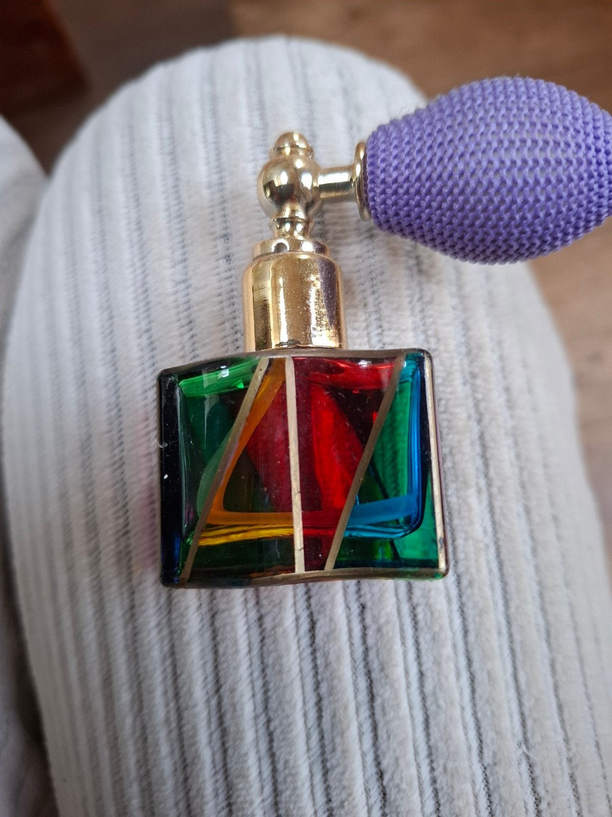 Murano vintage parfum flesje, Ophalen of Verzenden, Zo goed als nieuw, Parfumfles