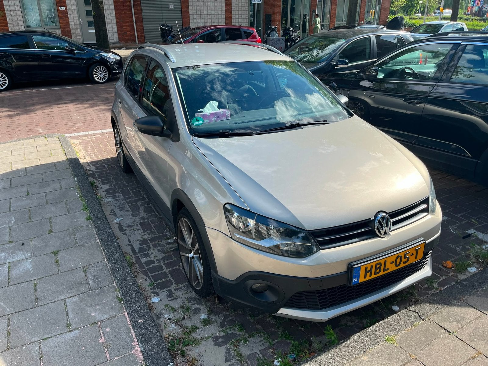 Volkswagen Polo Cross 1.2 TSI DSG 2011 Grijs, Stof, Zwart, 1200 kg, Particulier