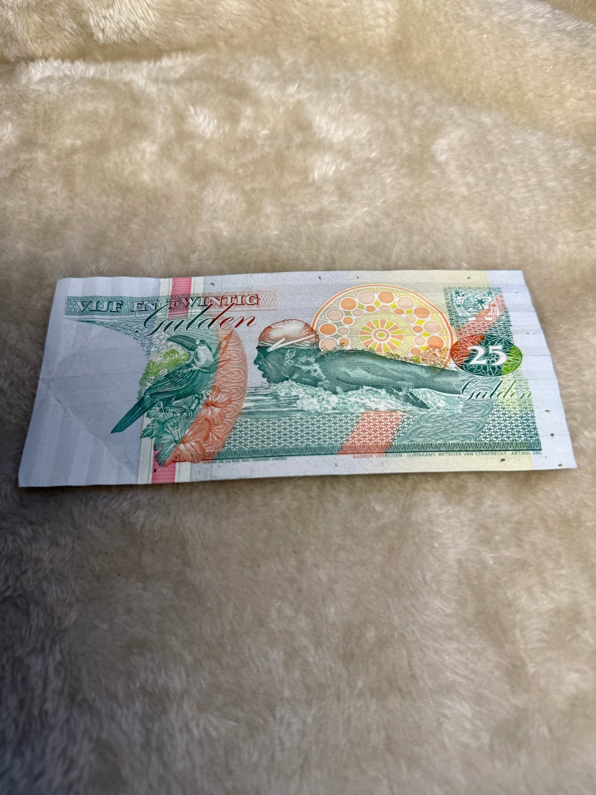 Oud Surinaams bankbiljetten, Ophalen of Verzenden, Buitenland, Bankbiljetten