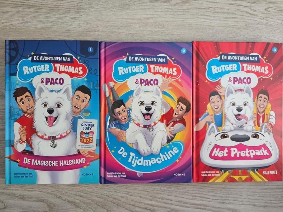 De avonturen van Rutger Thomas en Paco boeken, Ophalen, Zo goed als nieuw, Verhalen