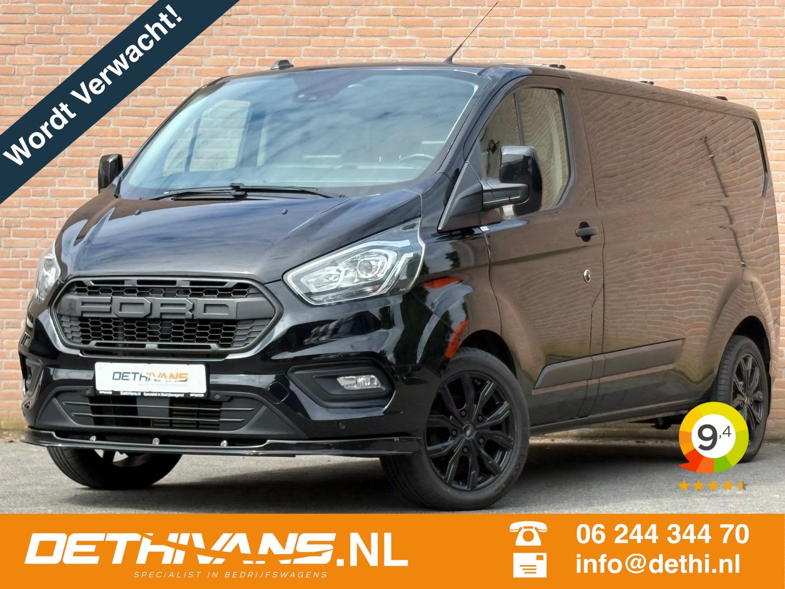 Ford Transit Custom 2.0TDCI 130PK Lang / Carplay / Camera /, Voorwielaandrijving, Stof, Gebruikt, Huisgarantie