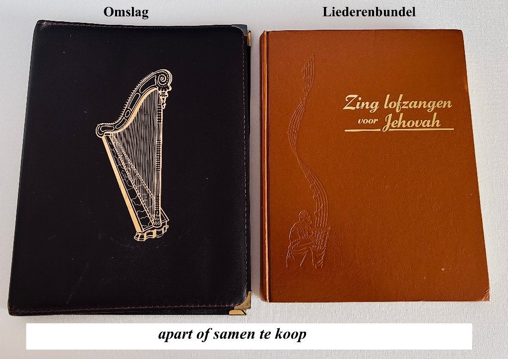 Liederenbundel + Omslag Zing lofzangen 1985 Wachttoren JG, Ophalen, Gebruikt, Boek, Overige religies