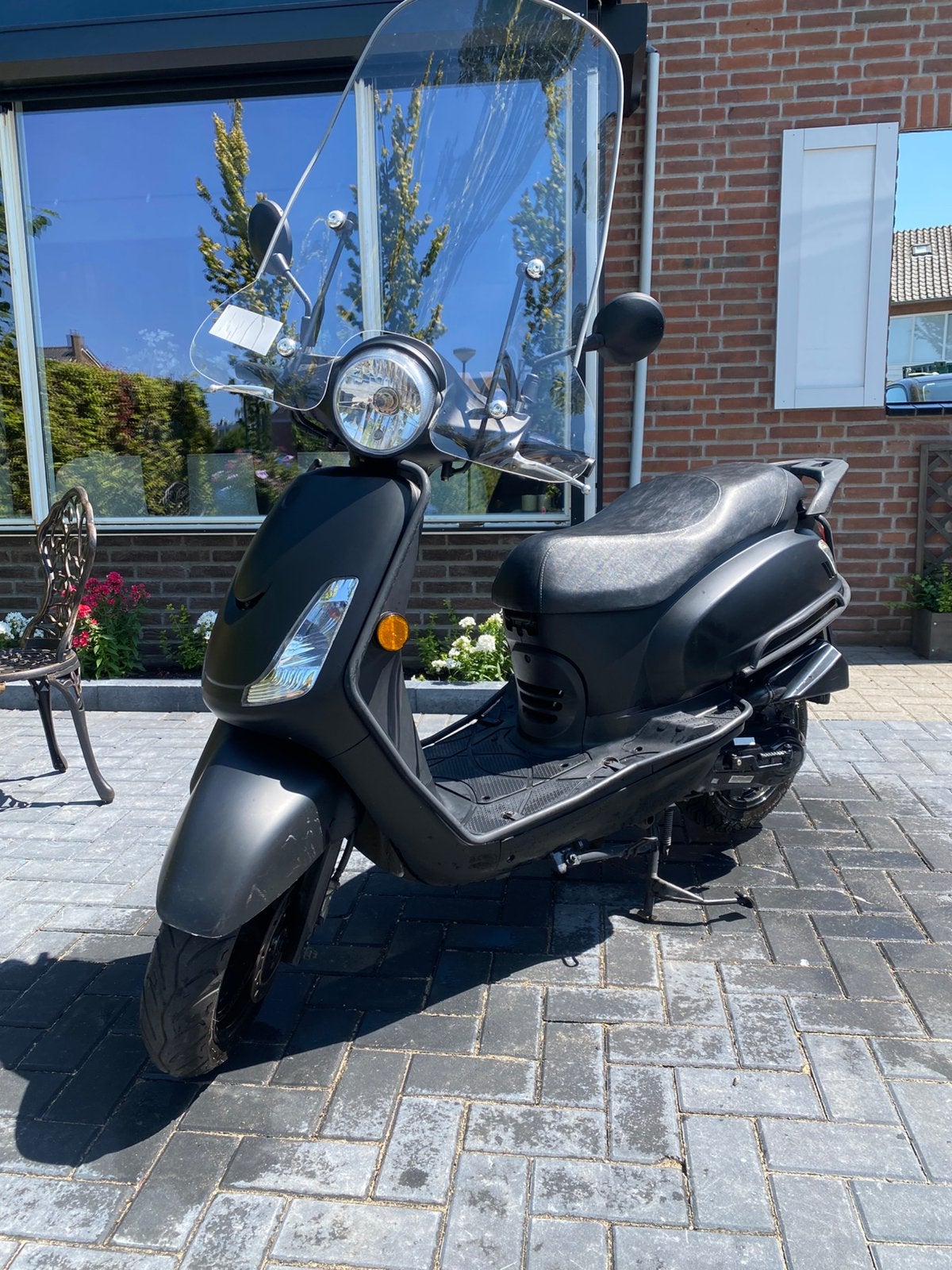 Sym Fiddle scooter 89xx km, Fietsen en Brommers, Scooters | SYM, Ophalen, Gebruikt, Maximaal 45 km/u, Benzine