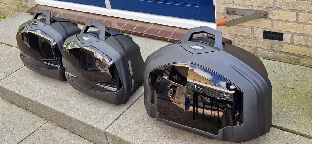 Originele kofferset voor de Triumph Tiger 1050, Motoren, Accessoires | Koffers en Tassen, Ophalen of Verzenden, Gebruikt