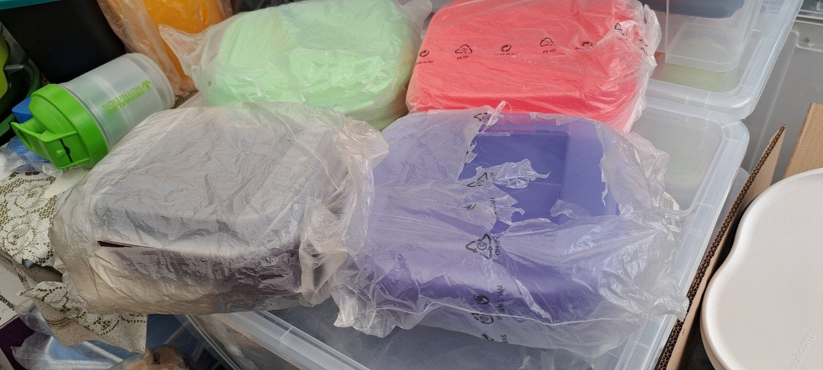 Nieuwe Tupperware Variadozen Medium - 4 Kleuren Beschikbaar, Overige kleuren, Bewaardoos, Met deksel, Nieuw