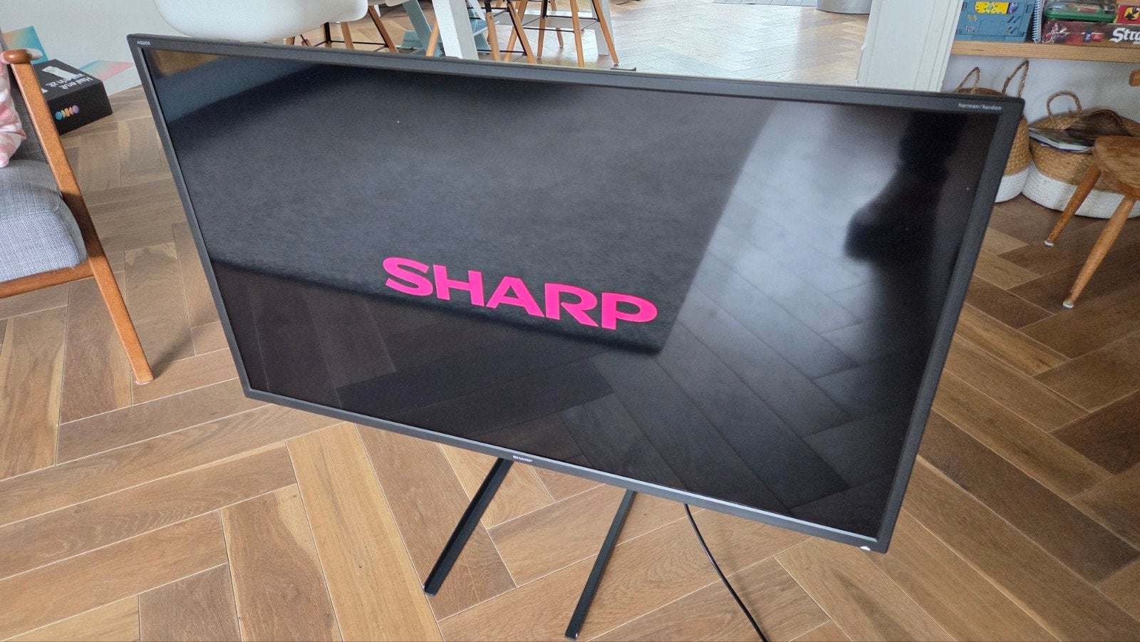 Sharp 40 inch LCD TV - met afstandsbediening, Audio, Tv en Foto, Ophalen, 50 Hz, LCD, Zo goed als nieuw