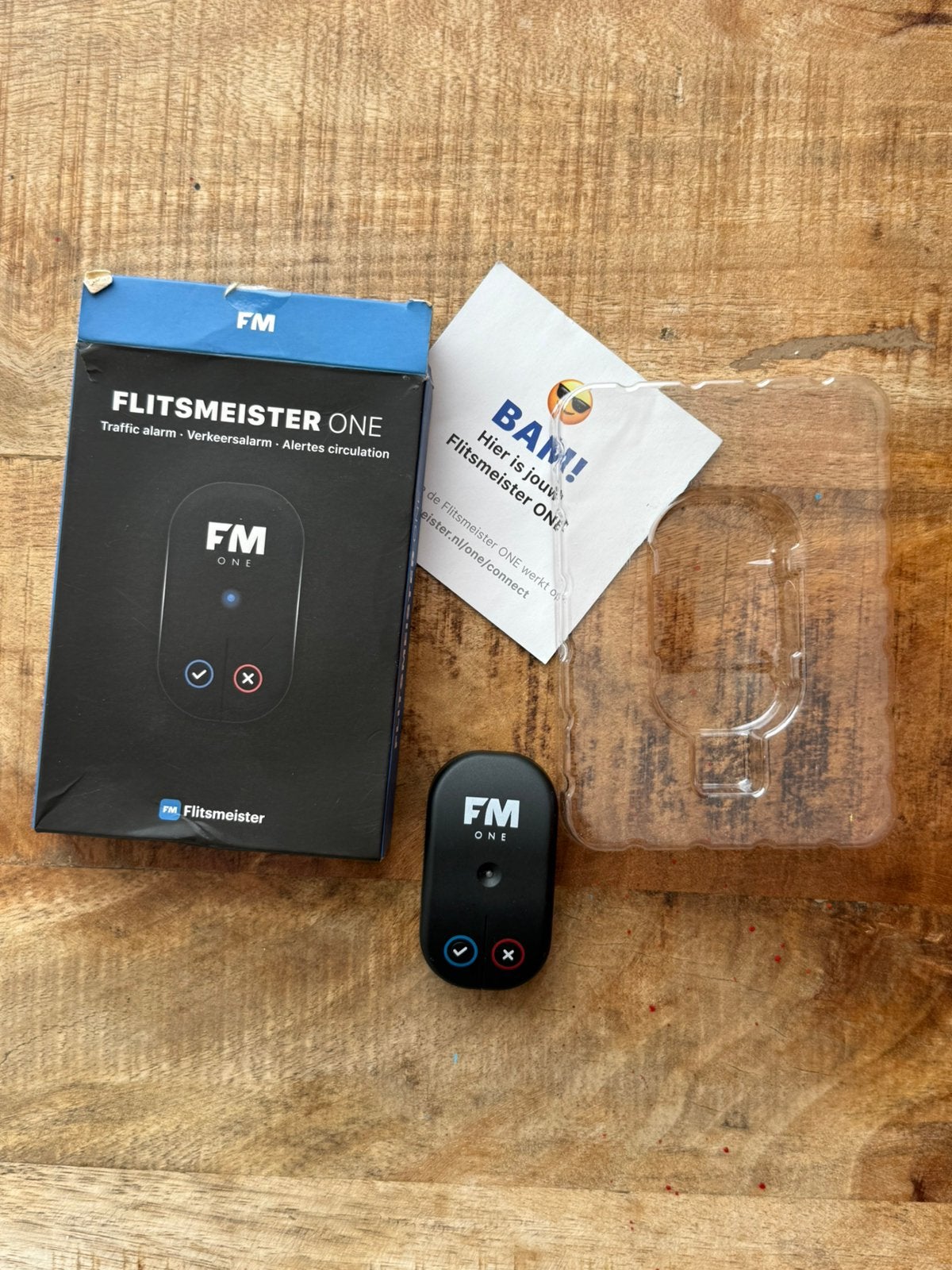 Flitsmeister ONE Verkeersalarm - Nieuw in doos, Ophalen of Verzenden, Zo goed als nieuw