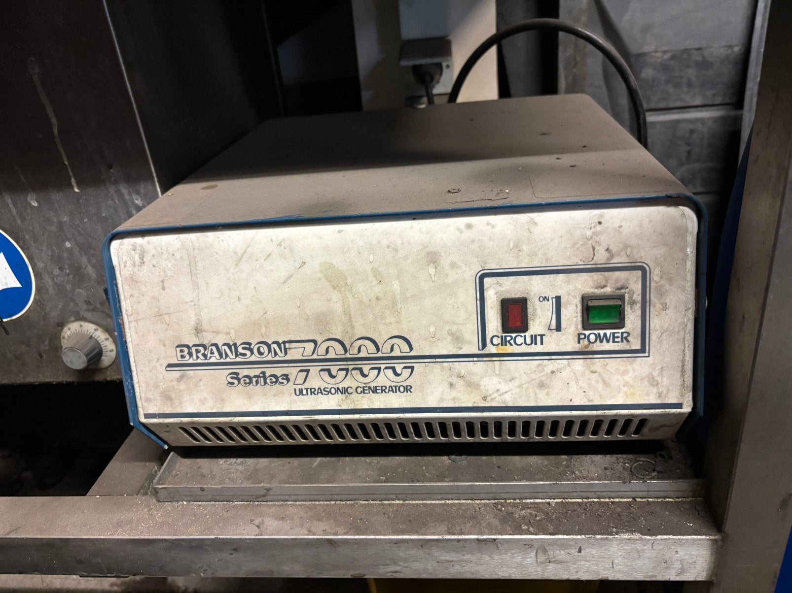 Branson 7000 ultrasonic generator, Ophalen