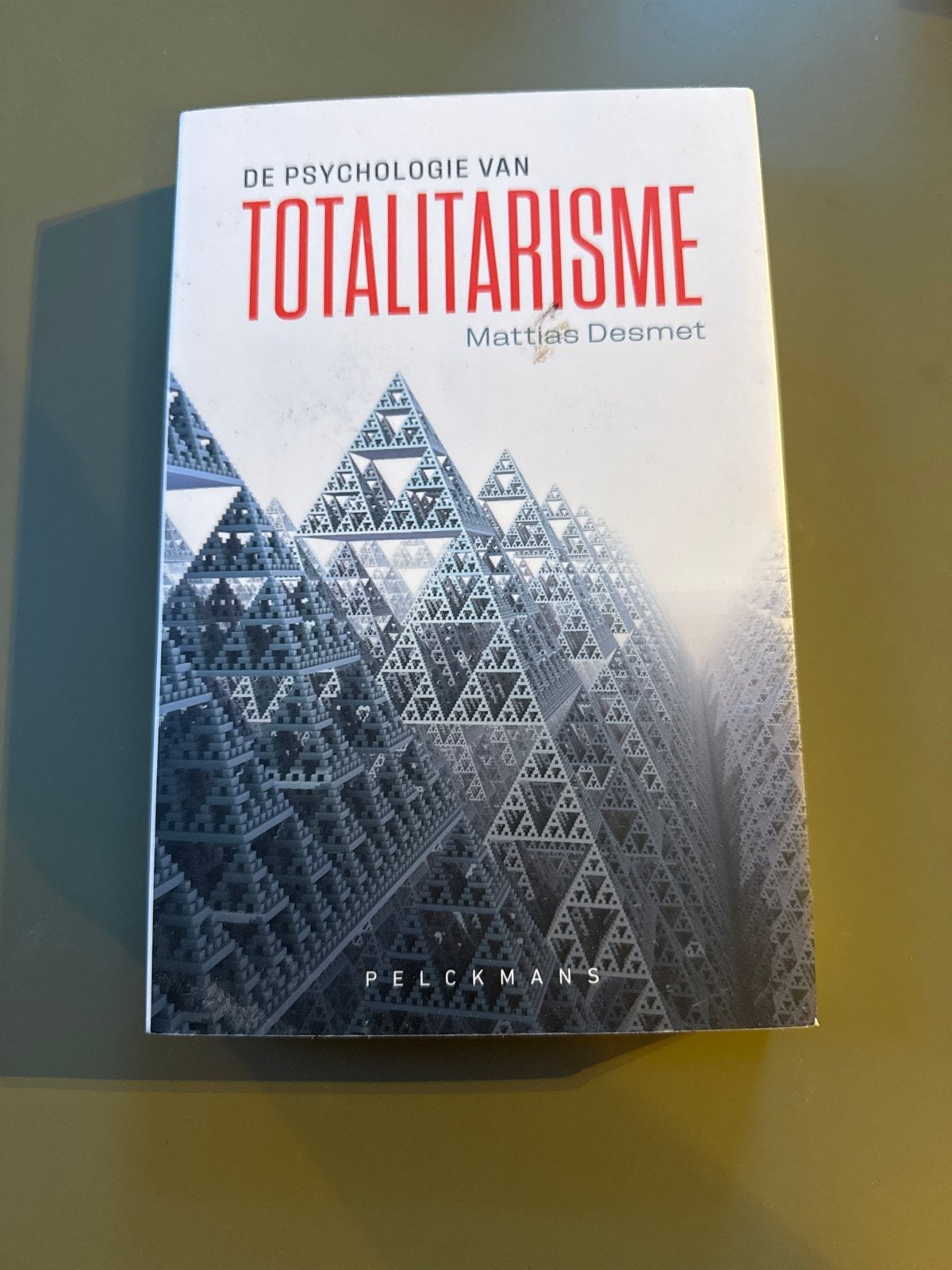 De Psychologie van Totalitarisme - Mattias Desmet, Ophalen of Verzenden, Zo goed als nieuw, Sociale psychologie