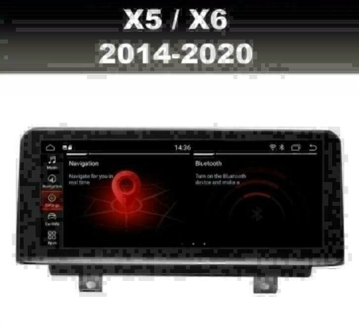 BMW X5 X6 F15 F16 navigatie android 10 wifi dab+ carplay 64g, Ophalen of Verzenden, Nieuw