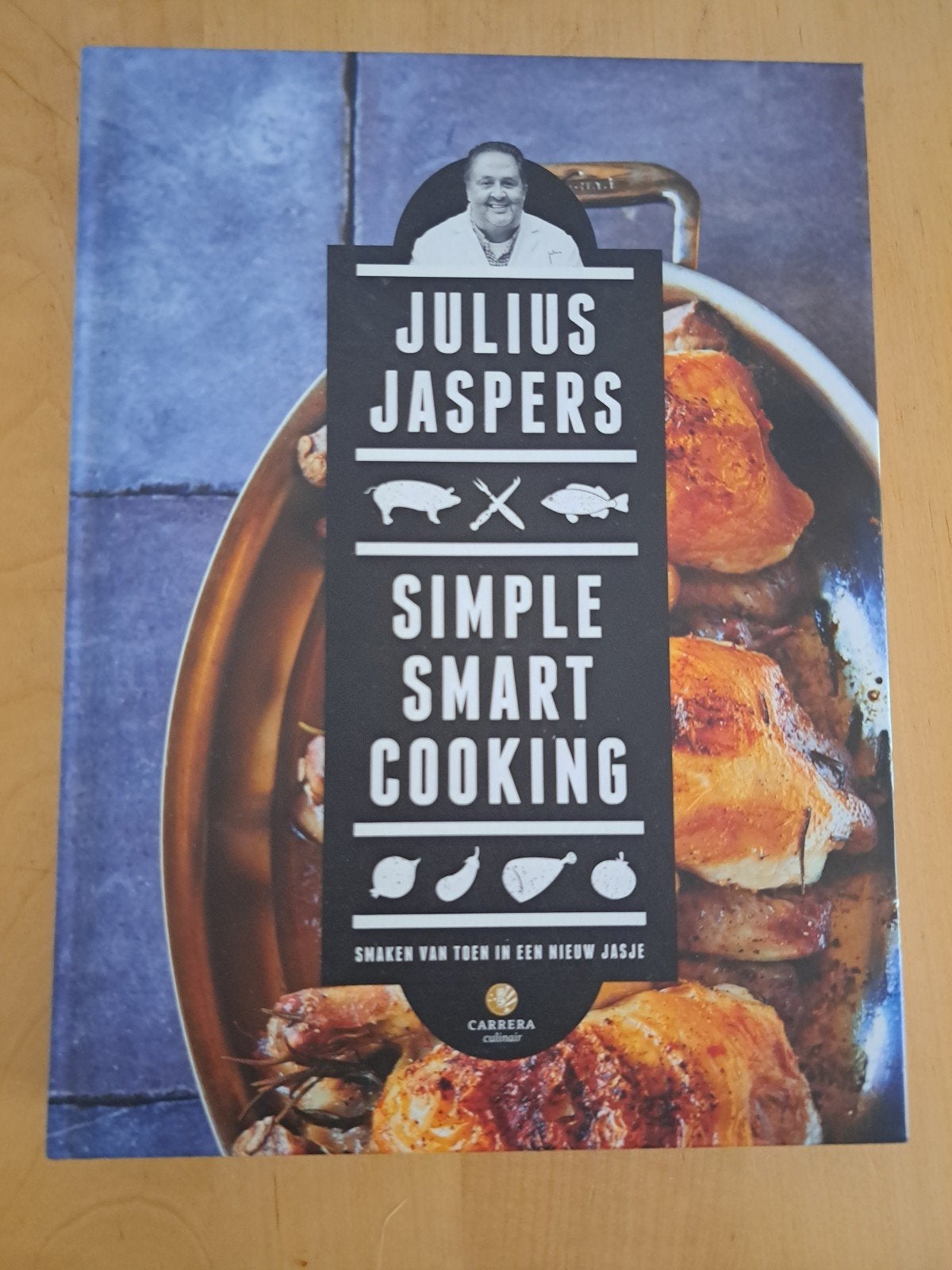 Julius Jaspers Simple Smart Cooking Kookboek, Boeken, Hoofdgerechten, Julius Jaspers, Ophalen of Verzenden, Zo goed als nieuw