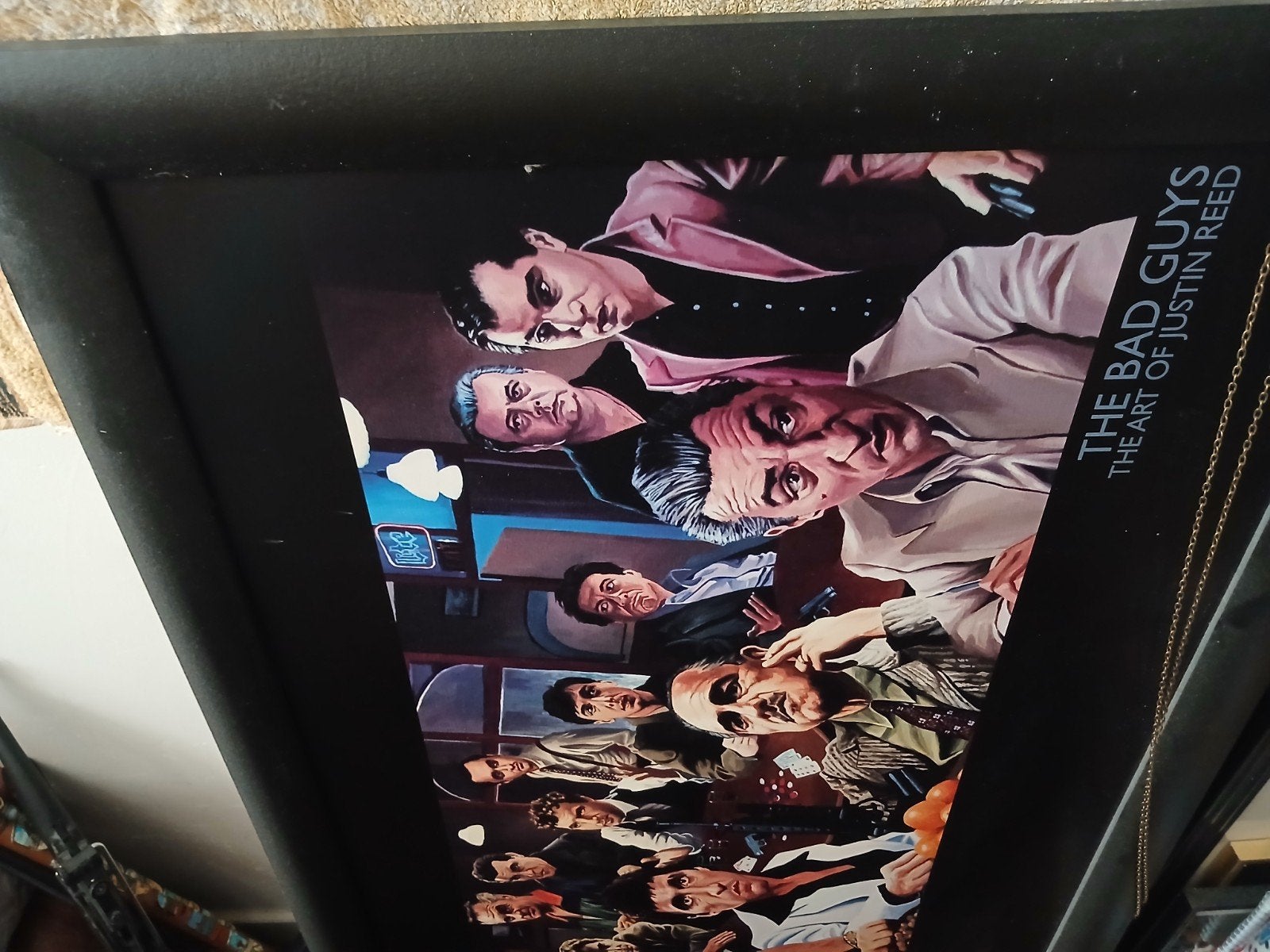 Schilderij gangsters, Ophalen