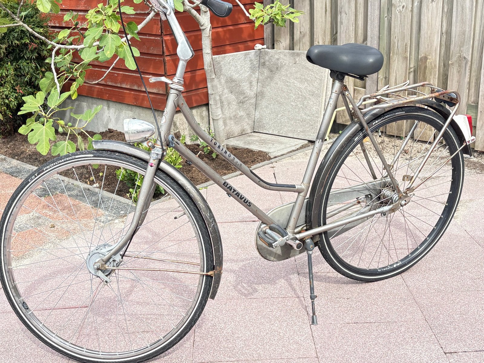 Batavus Torino damesfiets  | Handrem, Ophalen, Velgrem, Batavus, 53 tot 56 cm