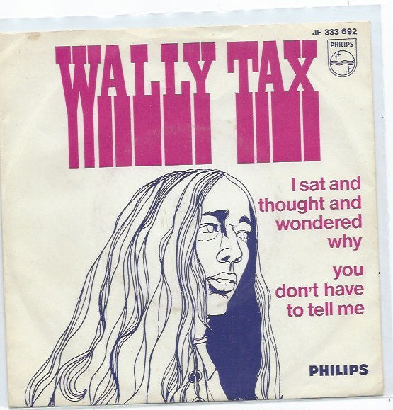 Nederbeat- Outsiders- Wally Tax- I sat and thought ....., Cd's en Dvd's, Gebruikt, 7 inch, Ophalen of Verzenden, Beschermende buitenhoes