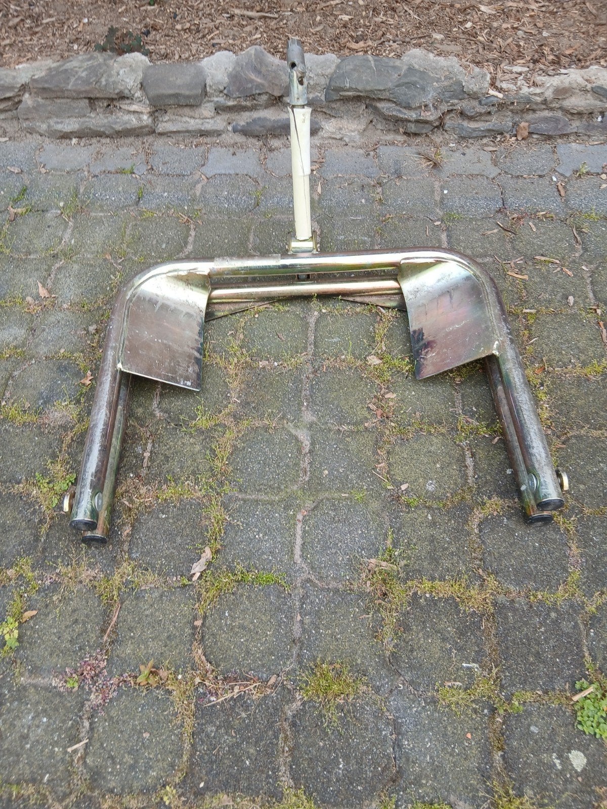 Te koop caravan leveler, Ophalen