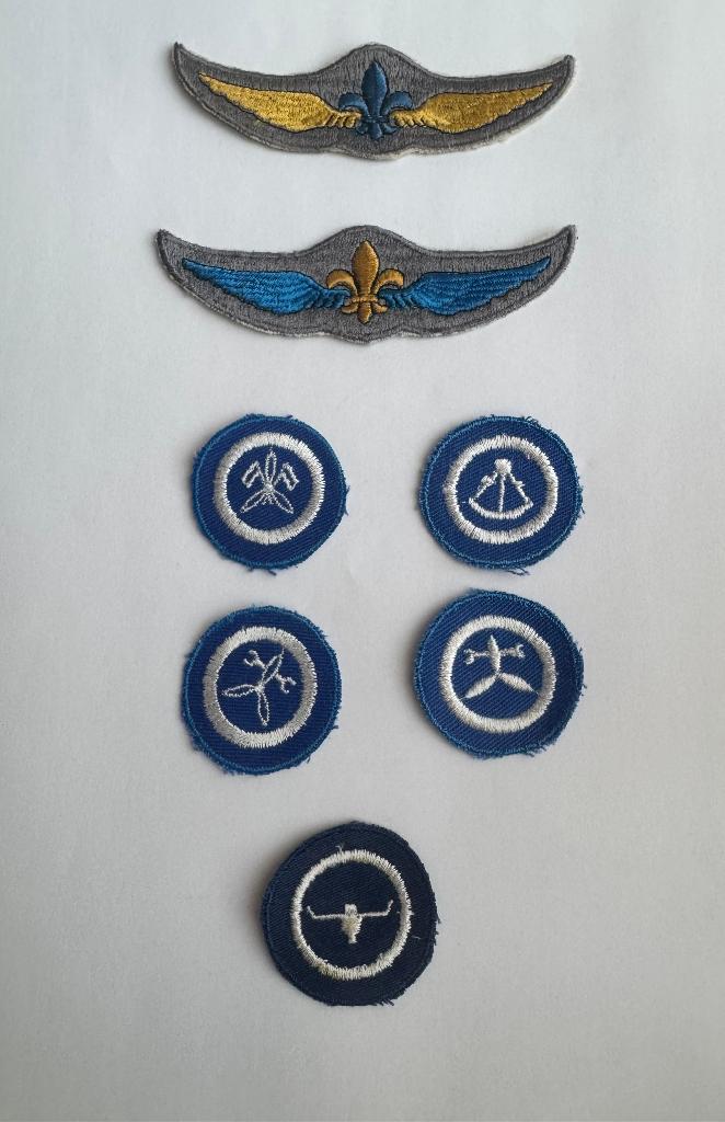 luchtverkenners, Verzamelen, Scouting, Verzenden, Zo goed als nieuw, Embleem, Speld of Insigne