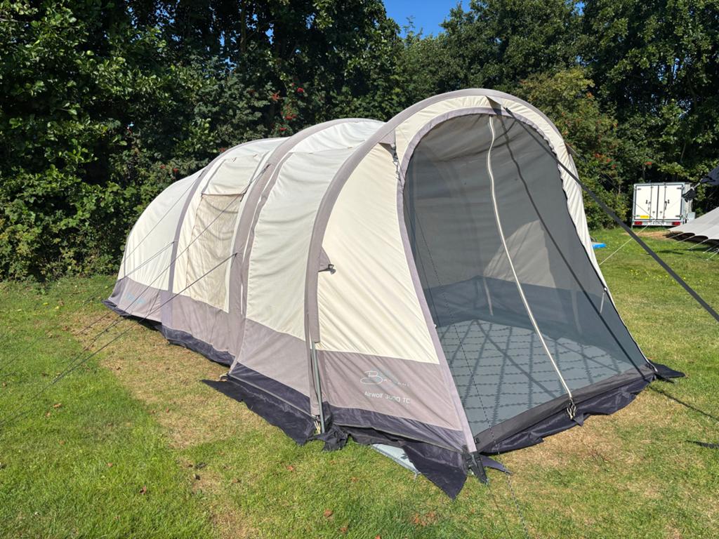 Bardani Airwolf 3000TC Opblaastent - Compleet en Ruim, Caravans en Kamperen, Tenten, tot en met 4, Gebruikt, Ophalen