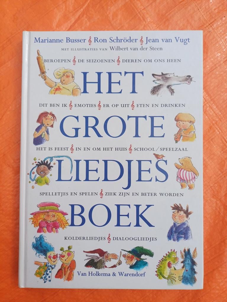 Het Grote Liedjesboek - Marianne Busser & Ron Schröder, Ophalen of Verzenden