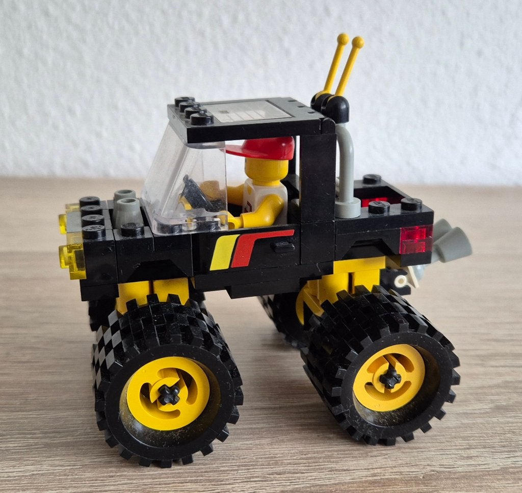 lego terrein wagen serie 6675 met boekje, Kinderen en Baby's, Speelgoed | Duplo en Lego, Ophalen of Verzenden, Gebruikt