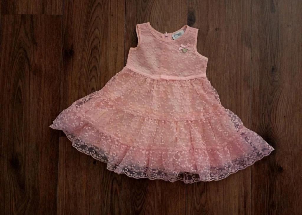 Lechic meisje jurk maat 80, Kinderen en Baby's, Babykleding | Maat 80, Ophalen of Verzenden, Zo goed als nieuw, Meisje, Jurkje of Rokje