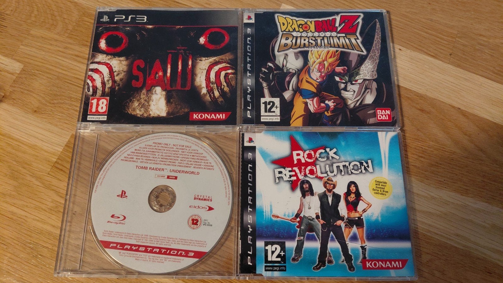 4 PlayStation 3 Demo spellen Saw, Dragonball Z, ea, Spelcomputers en Games, Games | Sony PlayStation 3, 1 speler, Ophalen of Verzenden