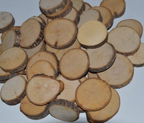 Houtschijfjes rond boomschijfjes. Diam ca 5-7 cm motoriek, ....., Overige typen, Nieuw, Ophalen of Verzenden