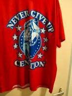 WWE Tshirt never give up xxl, Ophalen of Verzenden, Zo goed als nieuw, Shirt