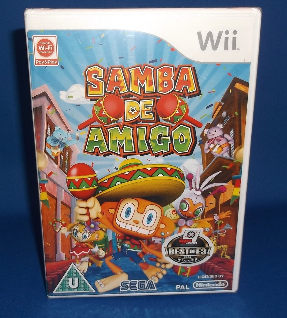 Samba De Amigo (Nintendo Wii) NIEUW / SEALED!, Verzenden, Overige genres, Nieuw, 3 spelers of meer