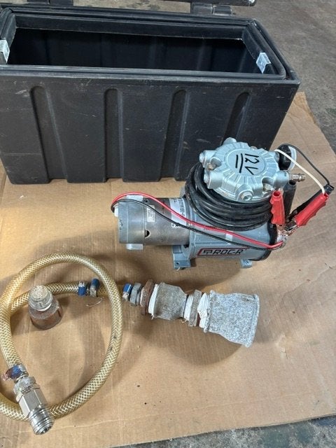 ROC-R 12V vacuum Luchtcompressor met accessoires, Auto diversen, Ophalen of Verzenden