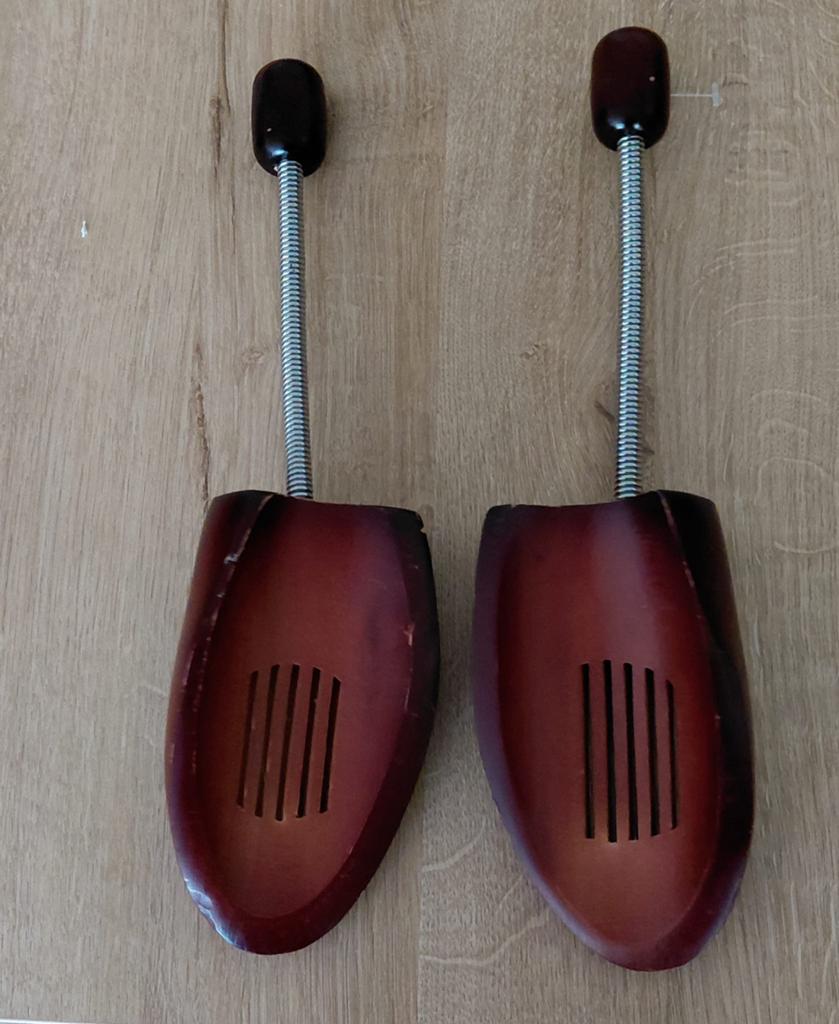 Houten schoenspanners -, Ophalen of Verzenden, Gedragen, Bruin, Overige typen