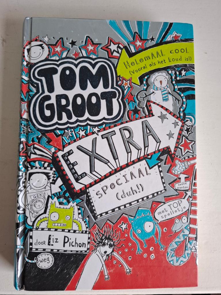Liz Pichon - Tom Groot - Extra speciaal (duh!). Boek, Ophalen of Verzenden, Zo goed als nieuw, Liz Pichon