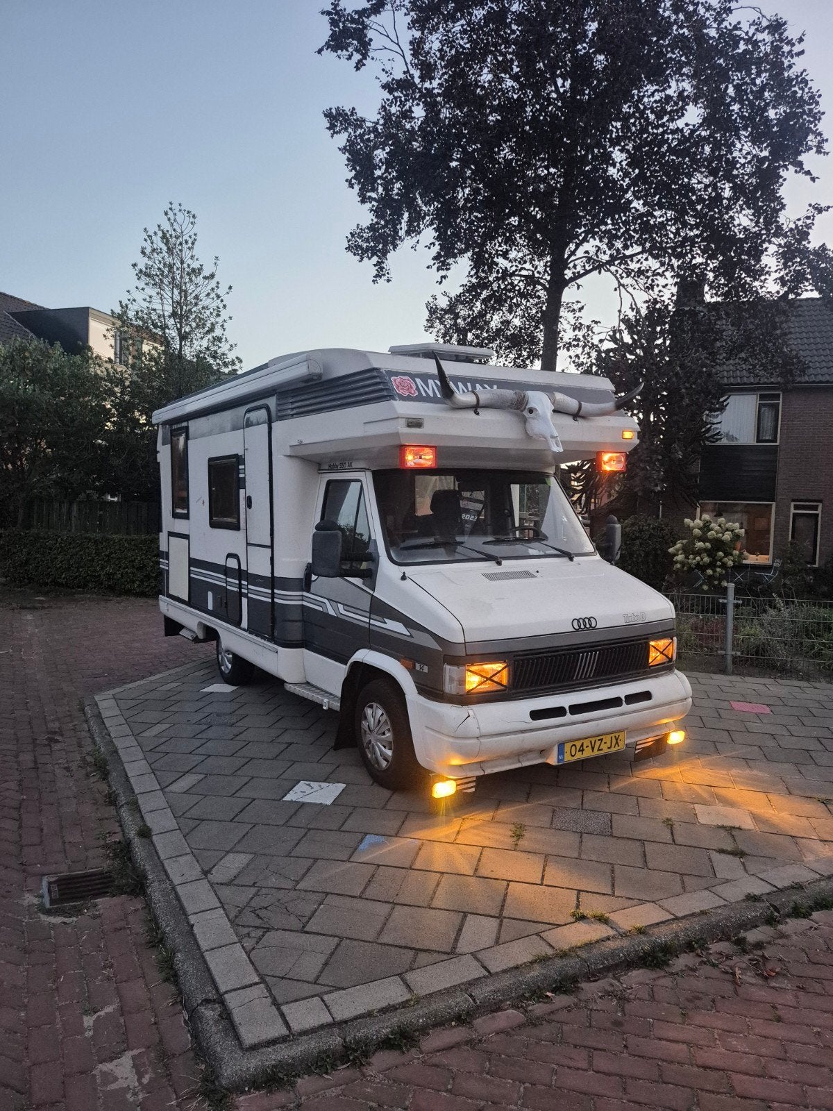 fiat ducato camper 1992 met APK, Brandblusser, Standaard zit, Alkoof, Fiat