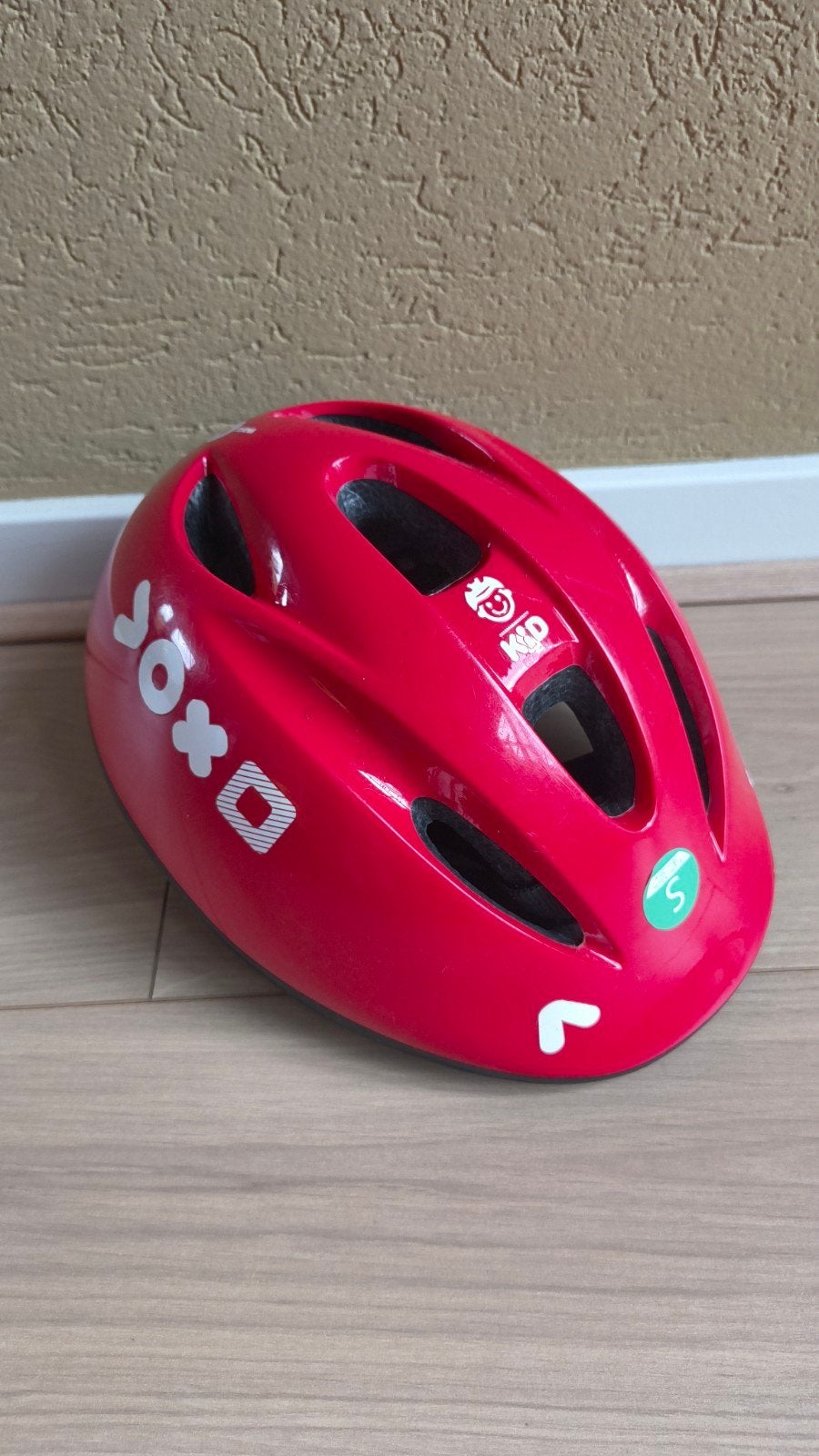 Kinder fietshelm rood - Maat S, Ophalen, Gebruikt