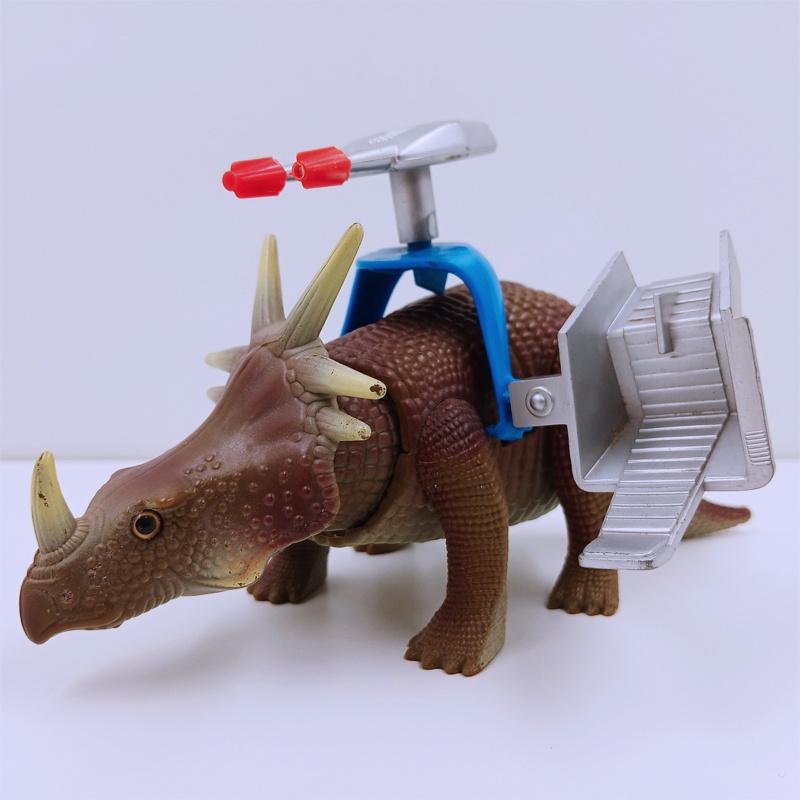 Dino-Riders Styracosaurus Tyco 1990 Actiefiguur, Ophalen of Verzenden, Zo goed als nieuw
