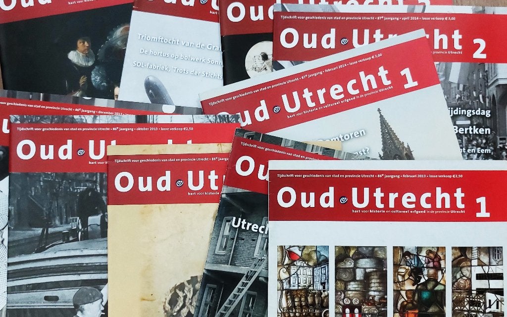 Gratis af te halen Oud Utrecht jaargangen, Ophalen, Gelezen