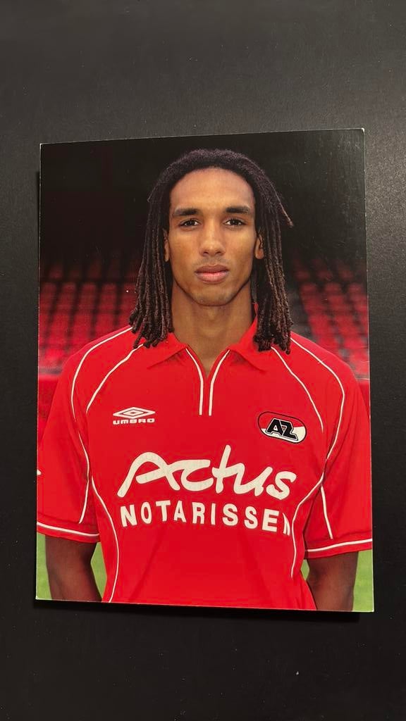 ROBIN NELISSE AZ Alkmaar 2002-2003 ECHTE handtekening, Verzenden, Zo goed als nieuw, AZ, Spelerskaart