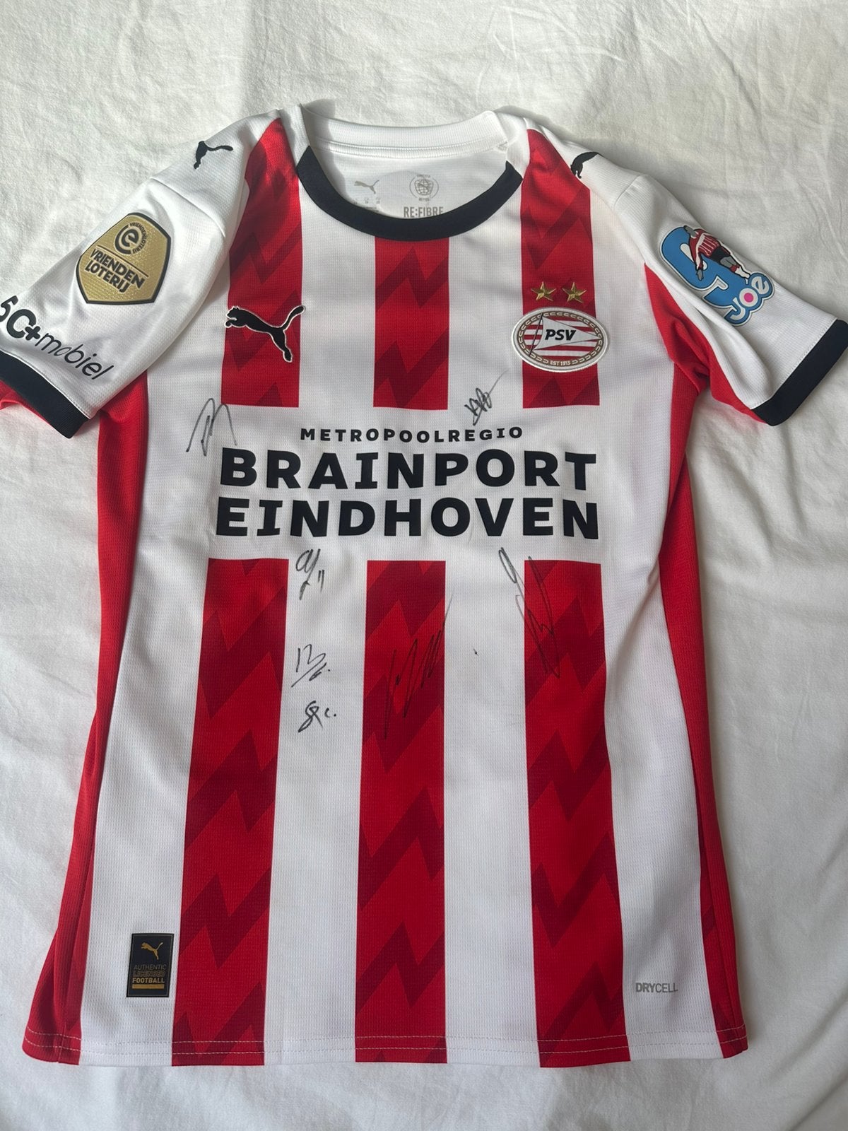 Gesigneerd Psv 25/26 thuis shirt, Ophalen of Verzenden, Zo goed als nieuw, Shirt