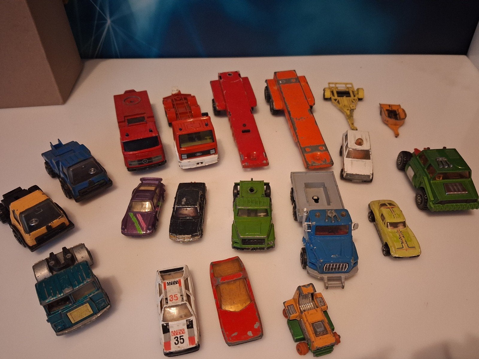 modelauto's diverse merken,schalen, Ophalen of Verzenden, Gebruikt, Bus of Vrachtwagen