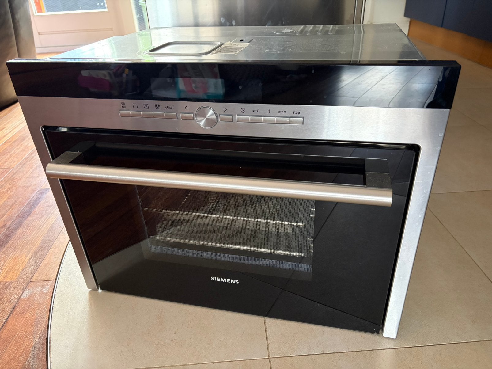 Siemens stoomoven izgs, Ophalen, Zo goed als nieuw