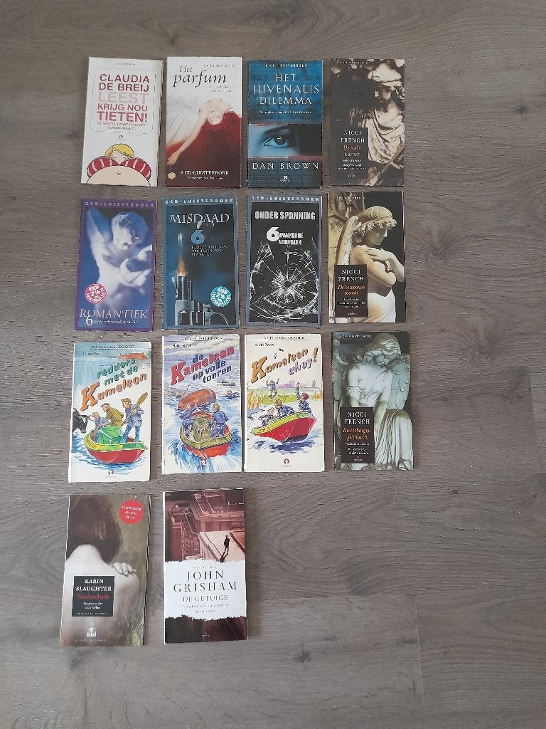 luisterboeken, Ophalen, Diverse auteurs, Cd