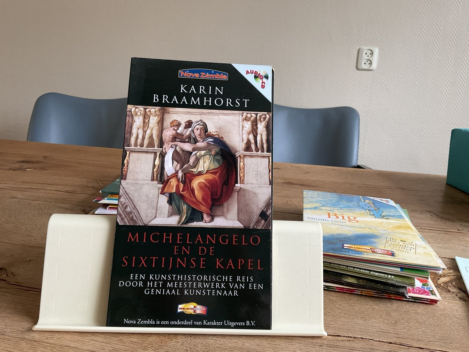 Luisterboek: K. Braamhorst - Michelangelo de Sixtijnse kapel, Ophalen of Verzenden, K. Braamhorst