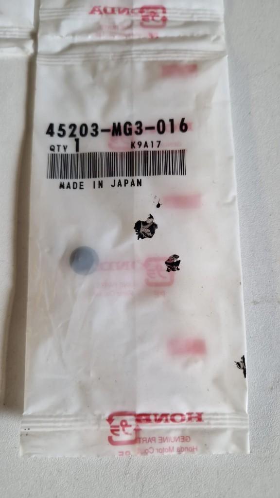 Originele Honda Stekkerpen OEM onderdelen 45203-MG3-016, Ophalen of Verzenden, Nieuw