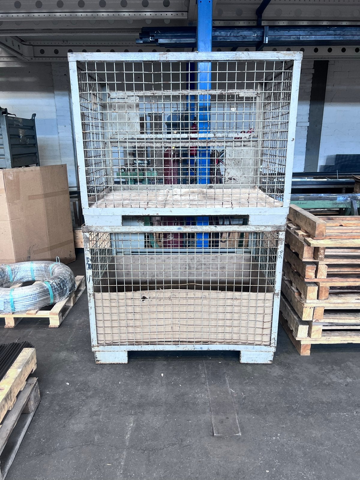 Stapelbare gaascontainers/gitterboxen - 3 stuks, Ophalen, Gebruikt, 100 cm of meer, 60 cm of meer