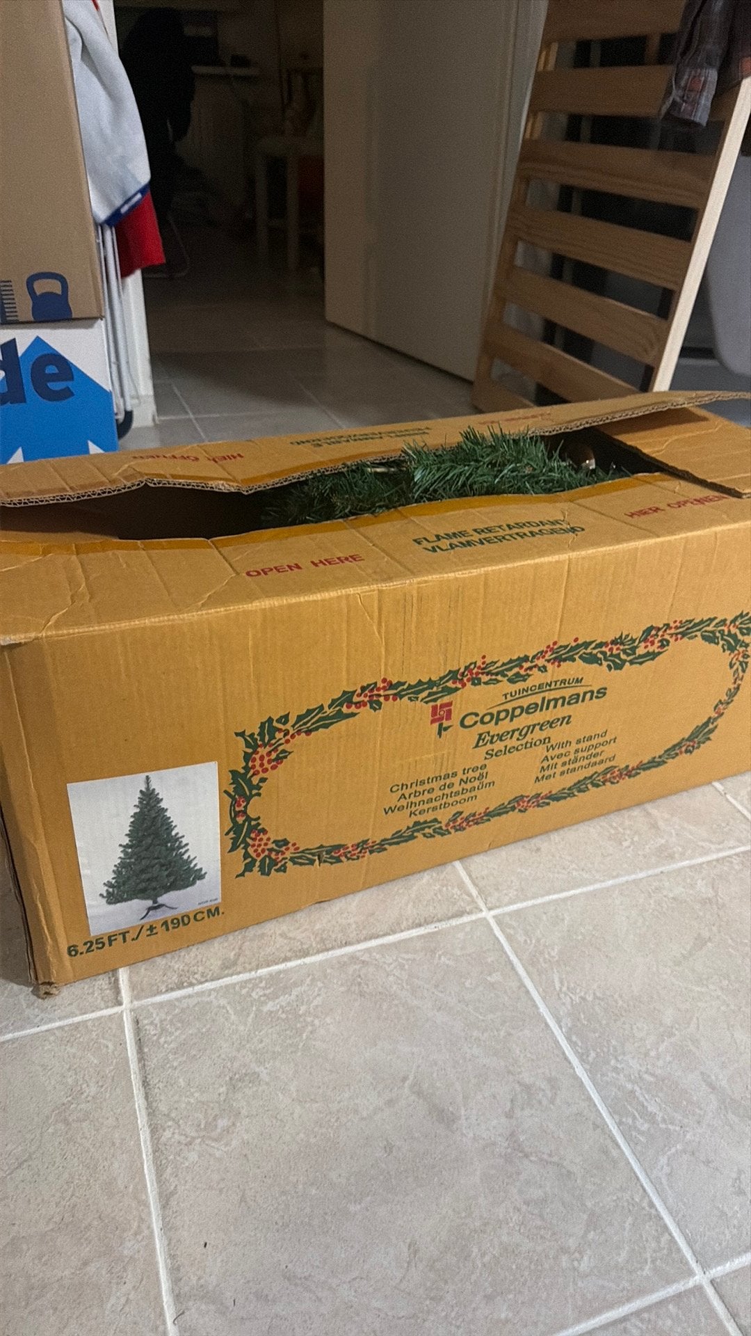 Kunst kerstboom, Diversen, Ophalen, Zo goed als nieuw