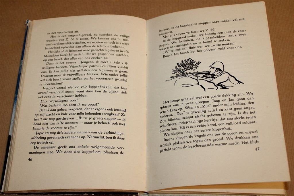 Z. 66 — Oorlogsverhaal uit de Grebbelinie 1940, Ophalen of Verzenden, Tweede Wereldoorlog, Gelezen, Overige onderwerpen