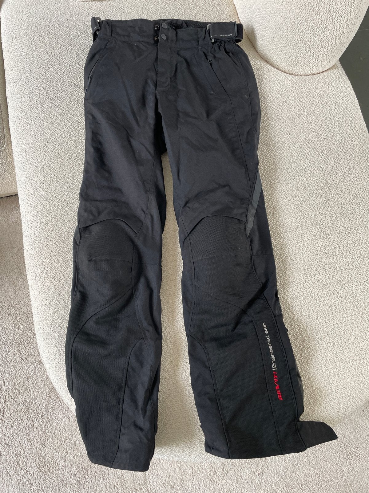 REV'IT! Motorbroek - zwart - maat XS, Motoren, Kleding | Motorkleding, Ophalen of Verzenden, Tweedehands, Dames, Broek | textiel