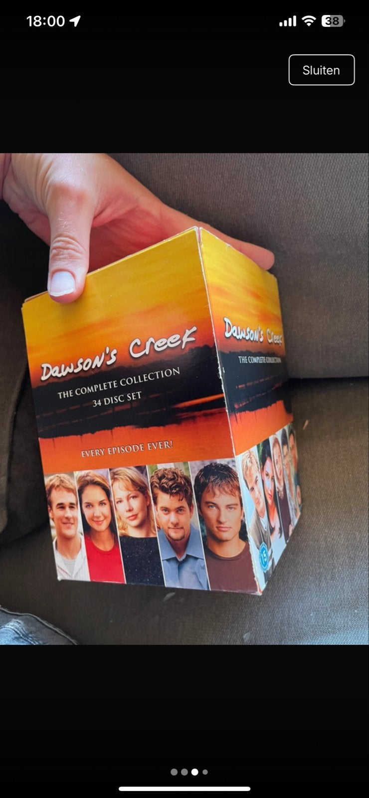 Dawson's Creek: The Complete Collection (34 Disc Set), Cd's en Dvd's, Dvd's | Tv en Series, Nederlands, Drama, Ophalen of Verzenden