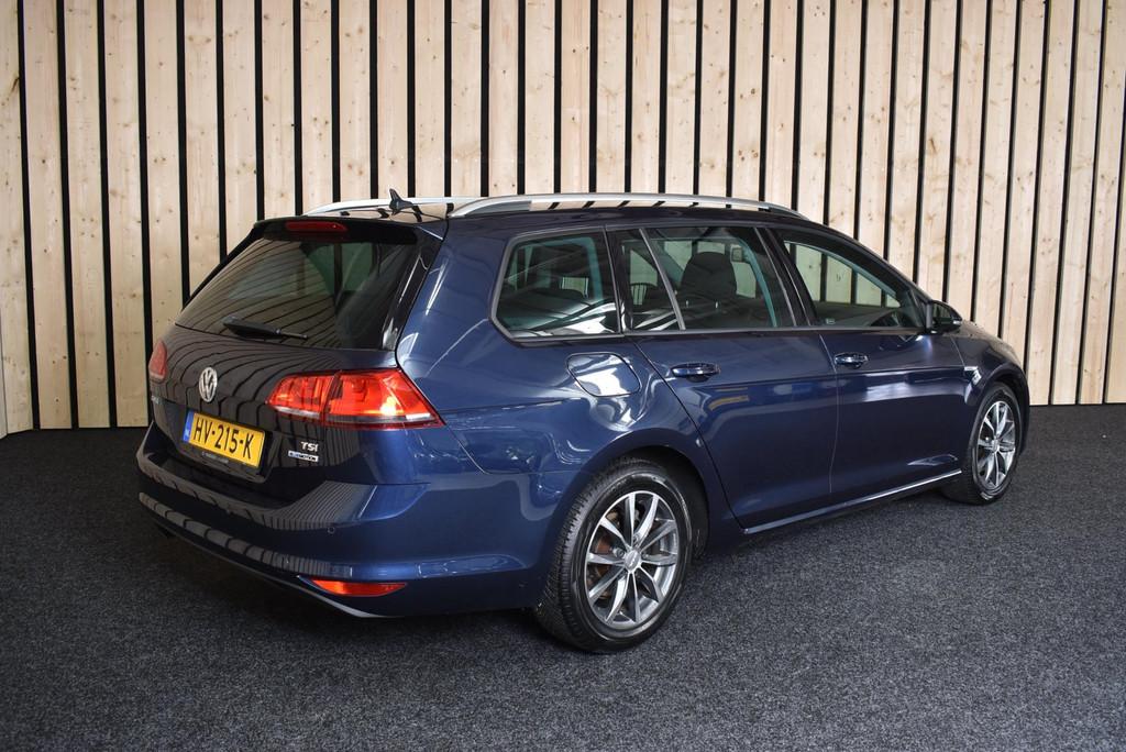 Volkswagen Golf Variant 1.0 TSI Business Edition Connected 1, Voorwielaandrijving, Stof, Gebruikt, Blauw