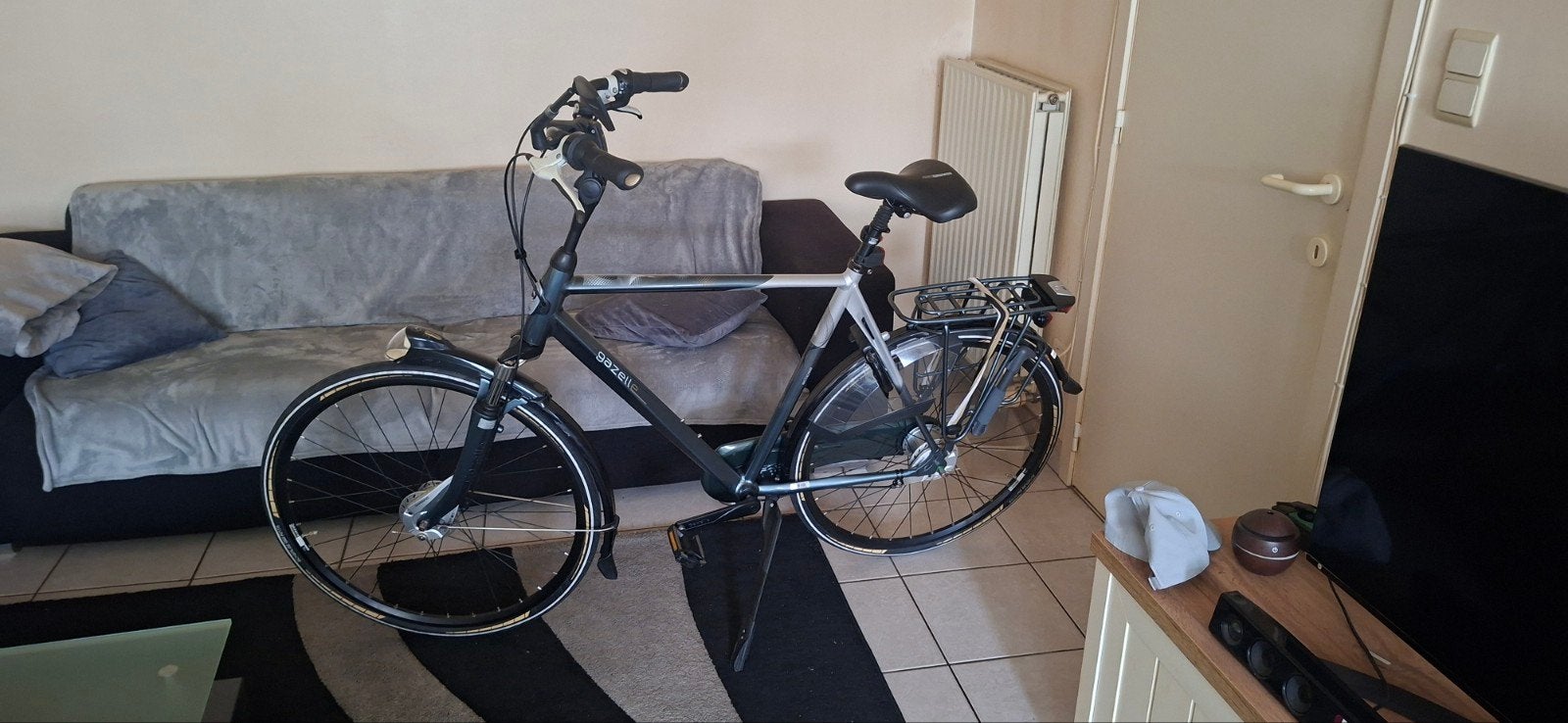 Gazelle Eclipse Limited Edition H61 Z.G.A.N, Ophalen, Terugtraprem, Versnellingen, Zo goed als nieuw