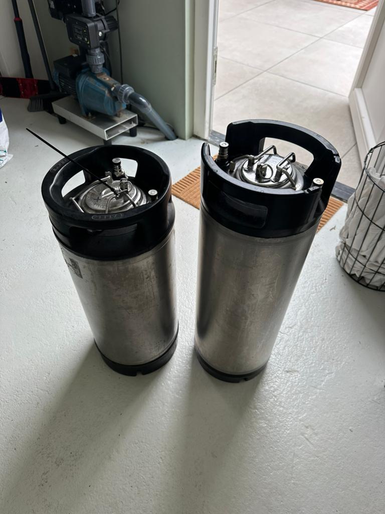 Soda keg / corny keg 19L, Ophalen, Gebruikt
